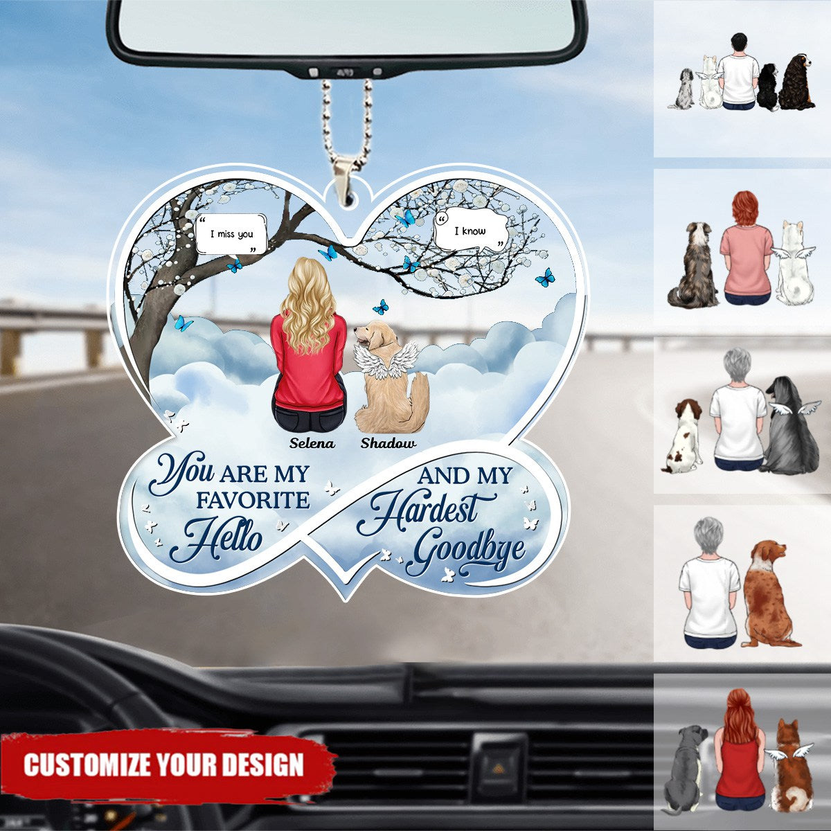 If Love Could Have Saved You - Memorial Gift For Pet Lovers Personalized Acrylic Car Hanger Ornament