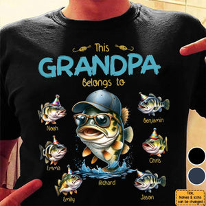 Belongs to Dad / Grandpa Fishing Shirt