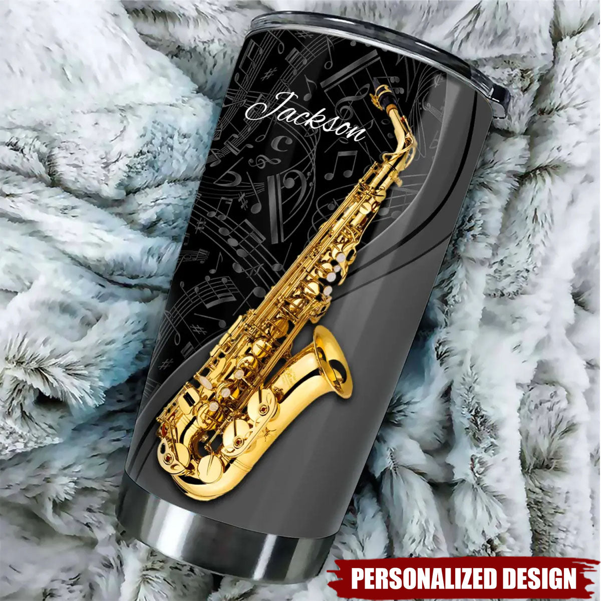 Personalized Saxophone Tumbler-Gift For Saxophone Lover