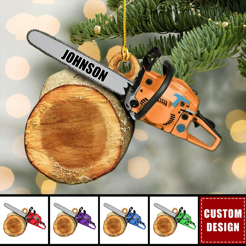 Personalized Arborist Ornaments - Gift For Tree Trimmer - 2024 New Release