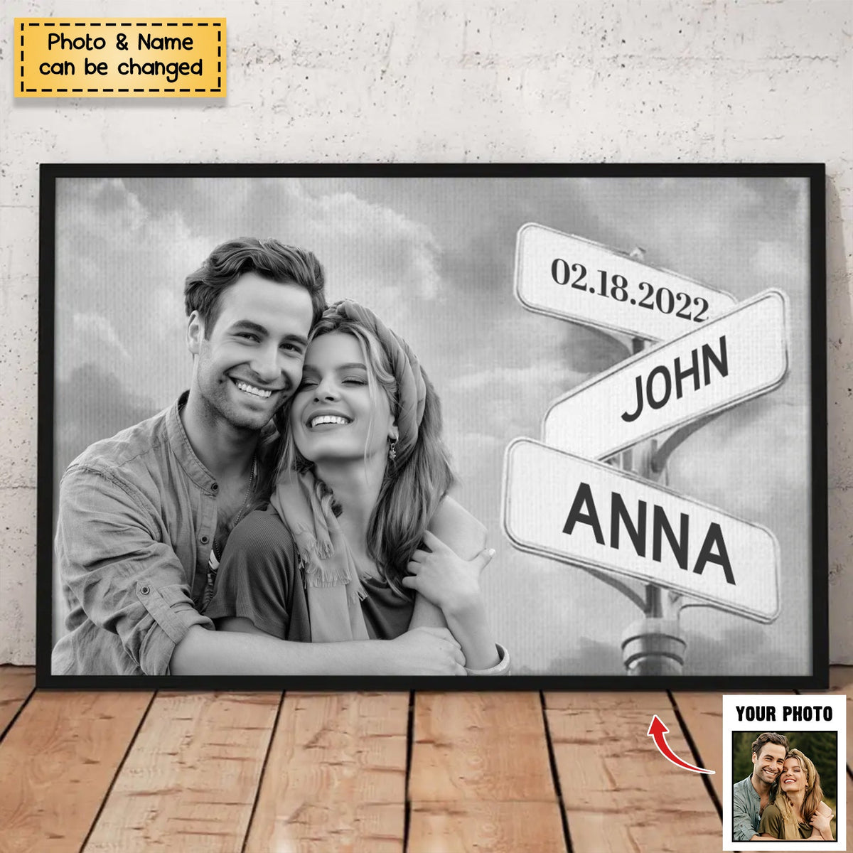 I Just Need You - Couple Personalized Poster - Gift For Husband Wife, Anniversary