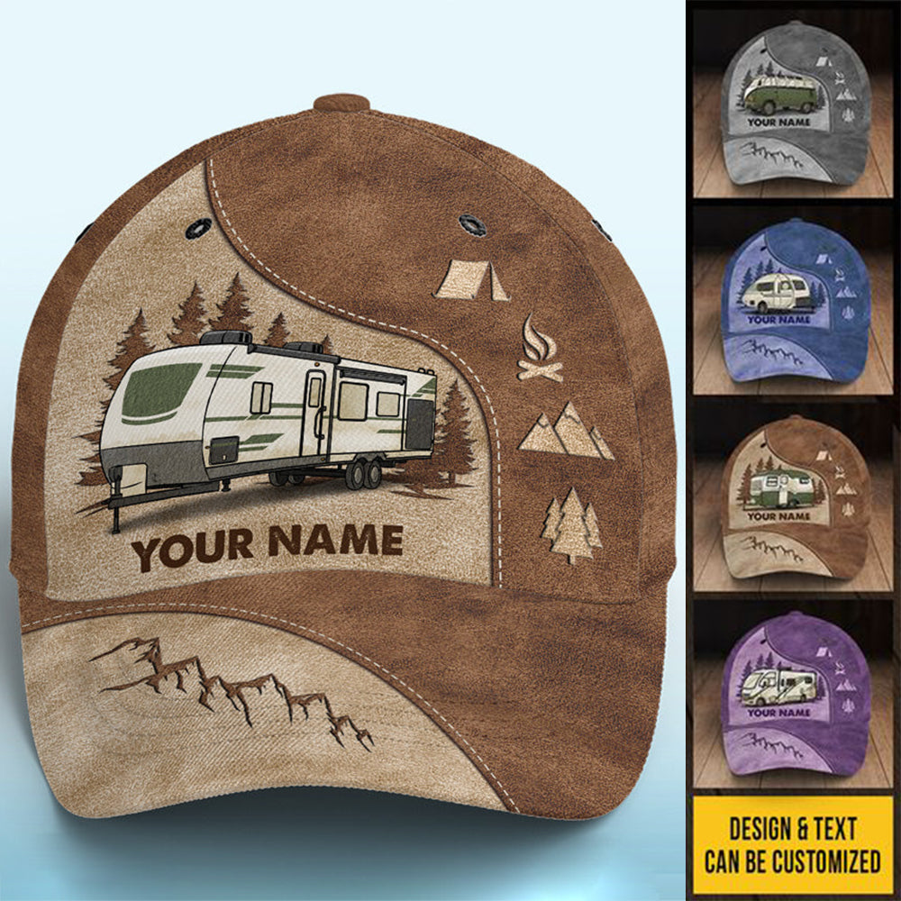 Camping Personalized Hat - Gift For Camping Lovers