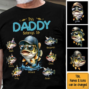 Belongs to Dad / Grandpa Fishing Shirt