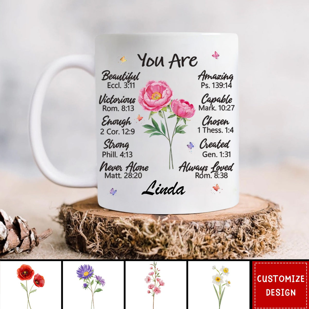 Every Petal's Unfolding Has Its Own Sweet Timing - Bestie Personalized Mug