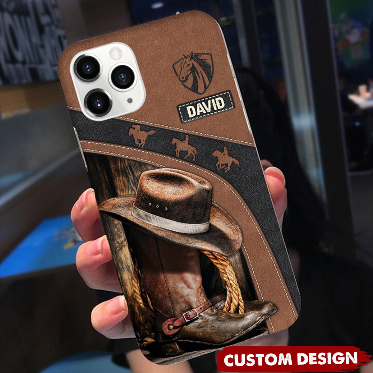 Personalized Horse Rider Phone Case