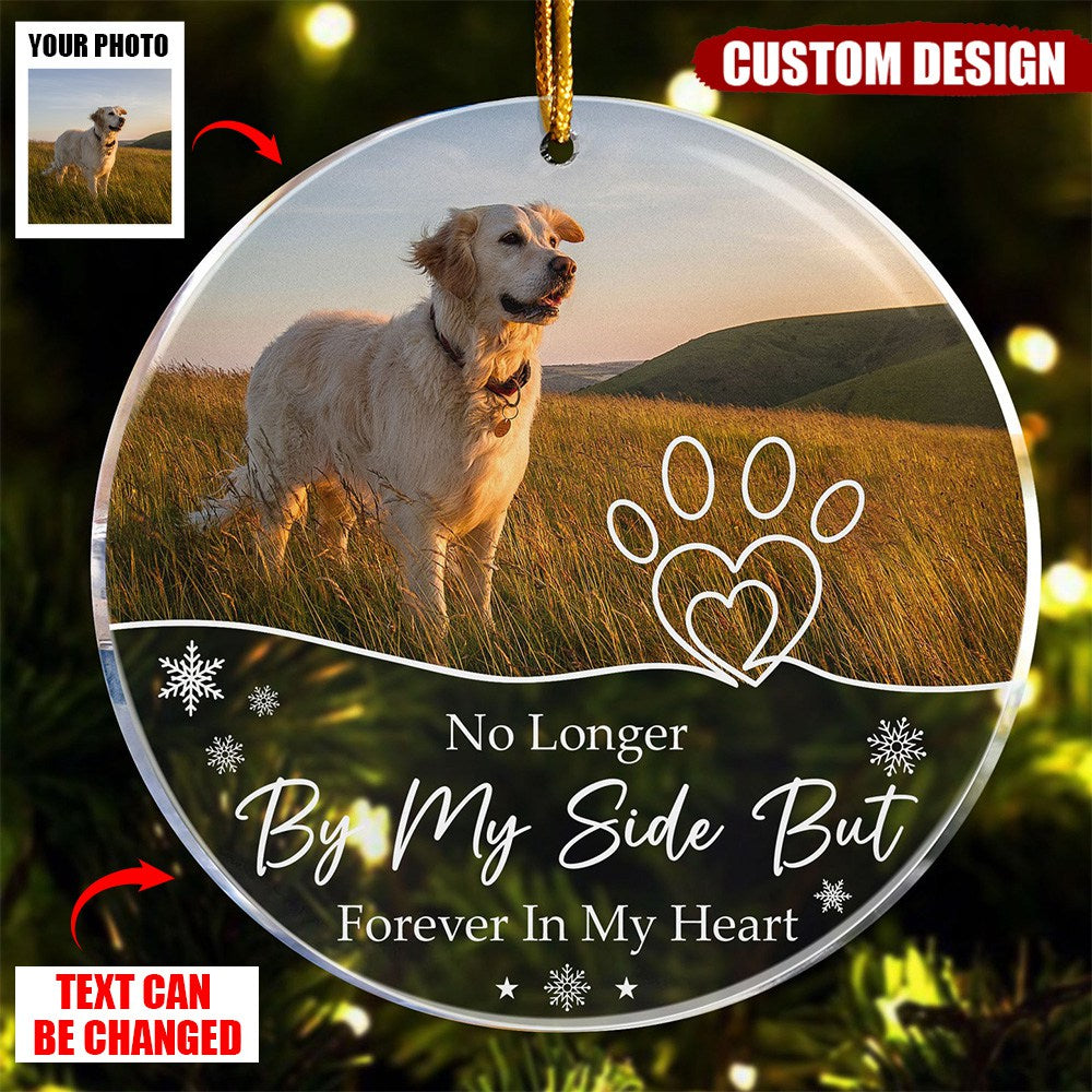Forever In My Heart - Personalized Photo Acrylic Ornament