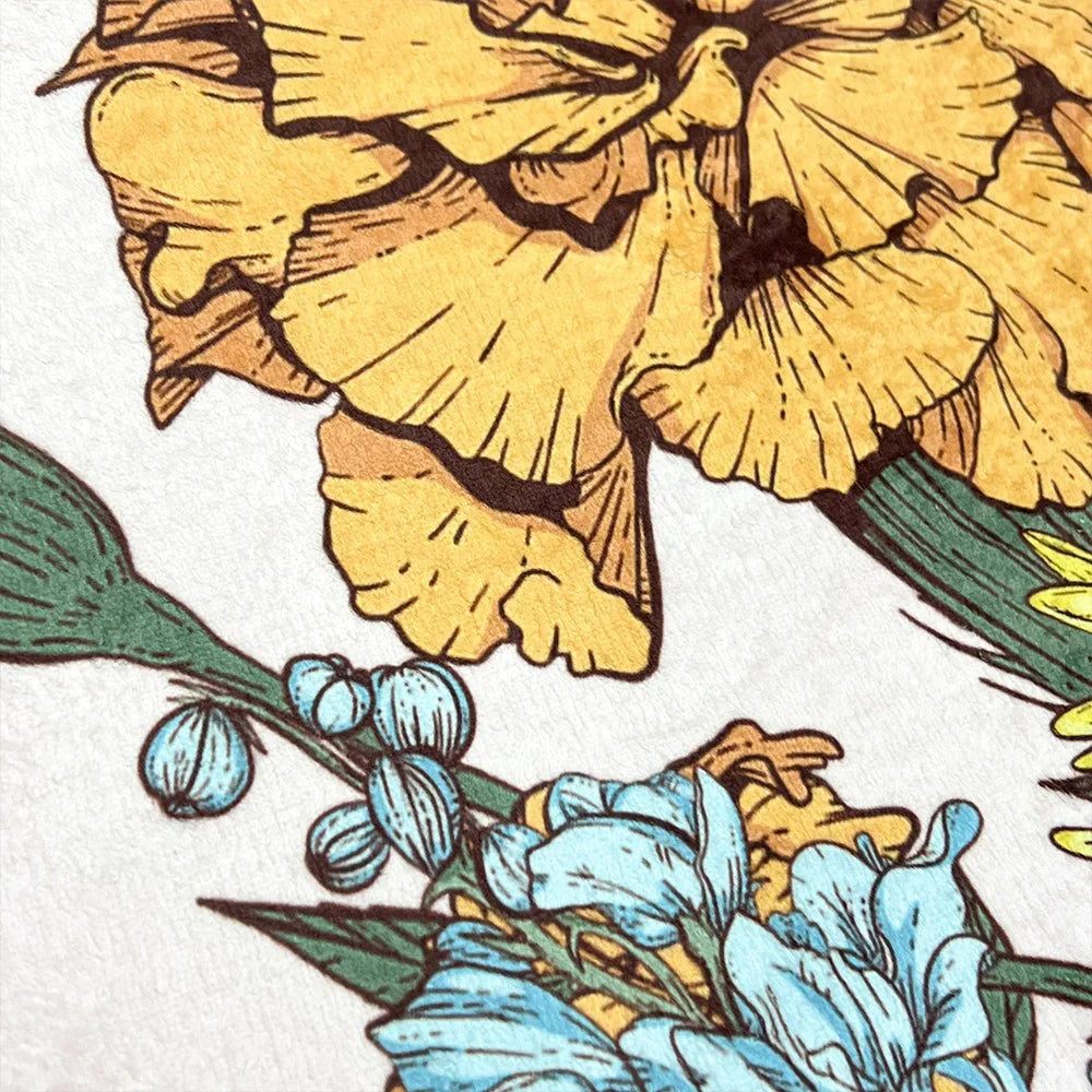 Grandma / Mom's Garden - Customized Winter Blanket