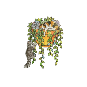 Cat Breed Suncatcher-Holographic Window Hanging for Cat Lovers