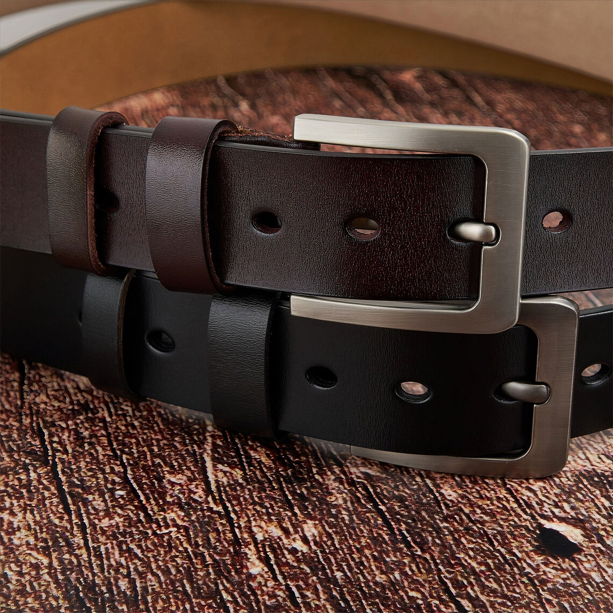 Congrats On Being My Husband You Lucky- Personalized Engraved Leather Belt