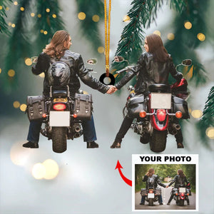 Personalized Upload Photo Christmas Ornament