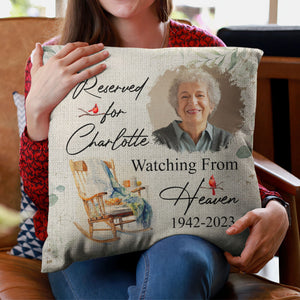 Reserved For You - Personalized Photo Pillow