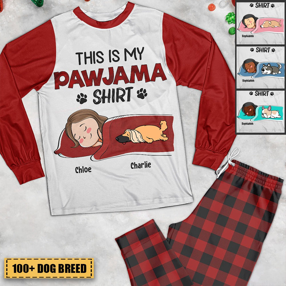 This Is My Pawjama Shirt - Personalized Pajamas - timift