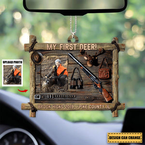 Personalized Photo Acrylic Car / Christmas Ornament